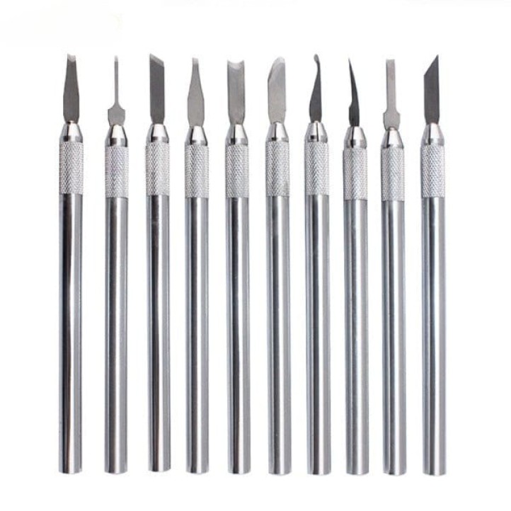 10 Pcs Wax Pottery Clay Carving Knife Kit