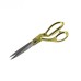 9.5 Inch Gold Handle Stainless Steel Scissors