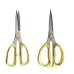 Gold Handle Stainless Steel Sewing Scissors