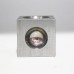 Dapping Block Square with Polished High Carbon Steel Cavities Bell Making Punching Tools