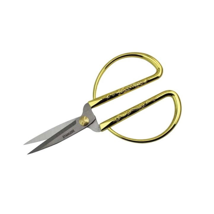 Gold Handle Stainless Steel Sewing Scissors