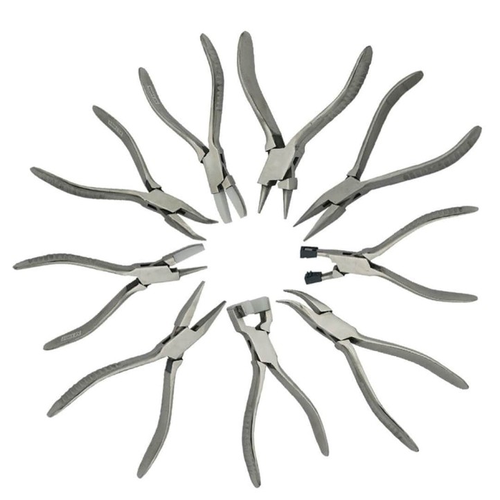 Stainless Steel Multifunctional Jewelry Processing Pliers