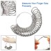 PROPRANO Ring Measurement  Alloy Circle US Size 0-13