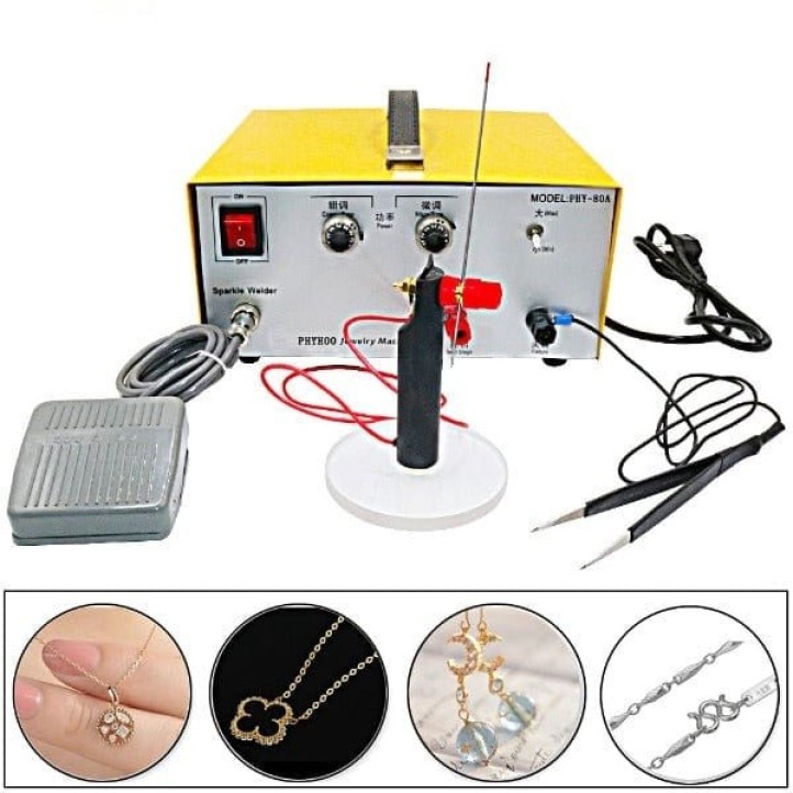 80A  Adjustable Pulse Jewelry Spot Welding Machine