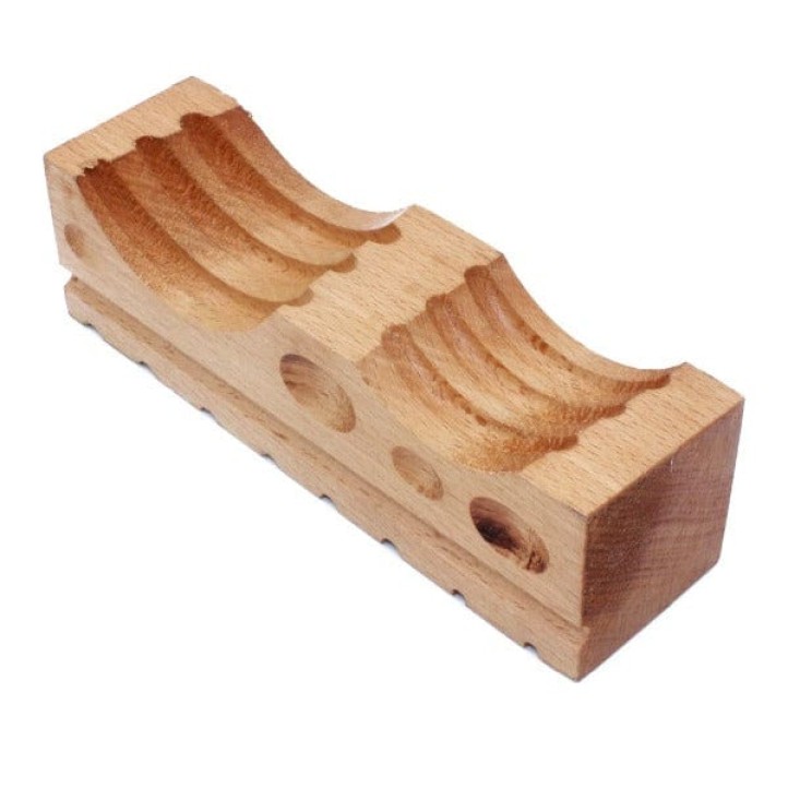 Jewelry Tool Hardwood Dapping Doming Swage Block