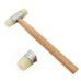 Rubber Hammer With Wooden Handle